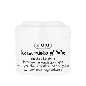 Ziaja Kozie Mleko, maska do włosów intensywnie kondycjonująca z keratyną, 200ml