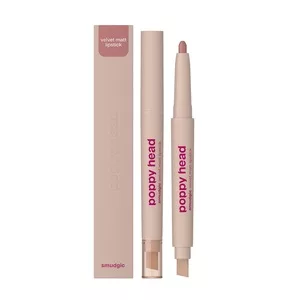 Poppy Head Smudgic matowa pomadka w kredce 04 Bare Illusion 0.85g