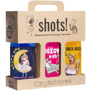 LaQ, Shots! Czyściopak Gwiezdny, zestaw żeli pod prysznic