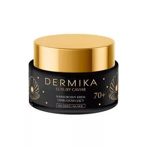 Dermika Luxury Caviar Kawiorowy Krem Odbudowujący 70+ Dzień/Noc, 50ml