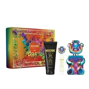 Moschino Toy 2 Pearl zestaw woda perfumowana spray 100ml + balsam do ciała 100ml + miniatura wody perfumowanej spray 10ml (U)