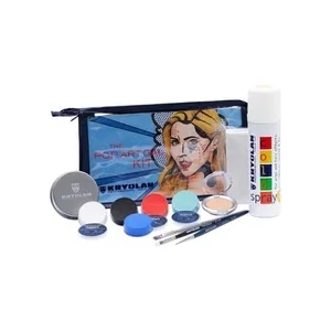 Kryolan Pop Art Gal Halloween Kit, zestaw do charakteryzacji