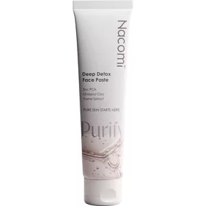 Nacomi Deep Detox, pasta do mycia twarzy dla skóry tłustej i mieszanej, 100ml