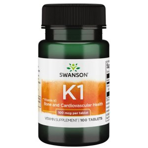 Swanson, Witamina K1, 100mcg, 100tabl, ref.SW994