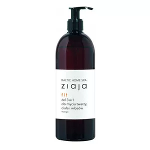 Ziaja Baltic Home Spa Fit, żel do twarzy, ciała i włosów 3w1, 500ml