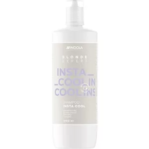 Indola Blonde Expert Insta Cool, szampon do chłodnych odcieni blond, 1000ml