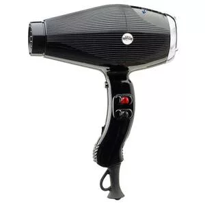 Gamma Piu Aria Dual Ionic, suszarka do włosów, czarna, 2200W