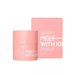Veoli Botanica Melt with Kindness, emulgujące masełko łagodzące do zmywania makijażu i SPF, 40g