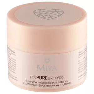 Miya myPUREexpress, 5-minutowa maseczka oczyszczająca, 50g