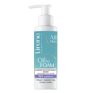 Lirene Oil to Foam olejek głęboko oczyszczający zamieniający się w piankę 145ml