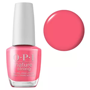 OPI Nature Strong, wegański lakier do paznokci, Big Bloom Energy NAT010, różowy, 15ml