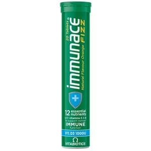 Vitabiotics Immunace Fizz suplement diety wspierający odporność 20 tabletek musujących