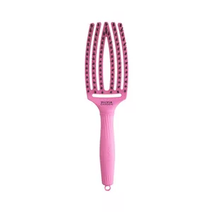 Olivia Garden Fingerbrush Combo, szczotka do włosów, Amazonki róż po zdrowie, Bubble Pink