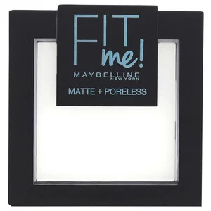 Maybelline New York Fit Me! Matte Poreless Pressed Powder, puder prasowany 090 Translucent, 9g