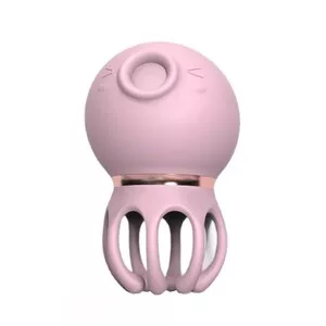 S-Hande Tingling wibrator ssący Pink