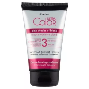Joanna Ultra Color Koloryzująca odżywka różowe odcienie blond 100 g