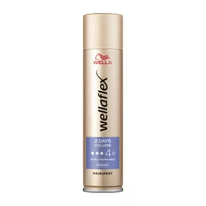 Wella Wellaflex 2nd Day Volume, extra mocny lakier do włosów, 250ml