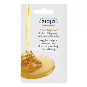Ziaja, wygładzająca maska do twarzy, miód tapioka, 7ml