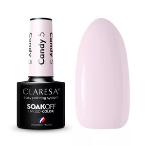 Claresa, Lakier hybrydowy, CANDY 5, 5g