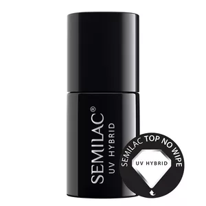Semilac TOP NO WIPE do lakieru hybrydowego, 7ml