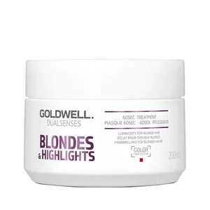 Goldwell Dualsenses Blondes & Highlights, 60-sekundowa kuracja neutralizująca, 200ml