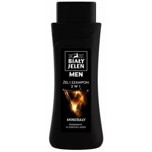 Biały Jeleń For Men hipoalergiczny żel & szampon 2w1 z minerałami 300ml