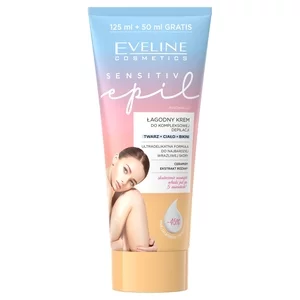 Eveline Cosmetics Sensitive Epil łagodny krem do kompleksowej depilacji 175ml