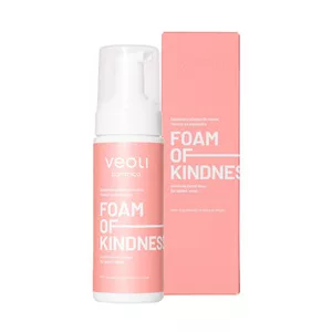 Veoli Botanica Foam of Kindness, łagodząca pianka do twarzy na naczynka, 150ml