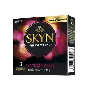 Unimil Skyn Cocktail Club nielateksowe prezerwatywy 3szt