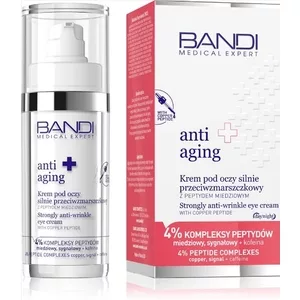 Bandi Medical Expert anti aging, krem pod oczy silnie przeciwzmarszkowy z peptydem miedziowym, 30ml