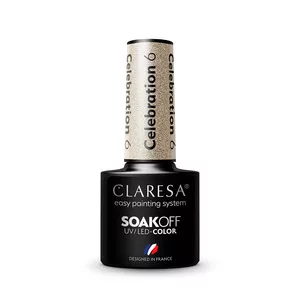 Claresa, Lakier hybrydowy, Celebration 6, 5g