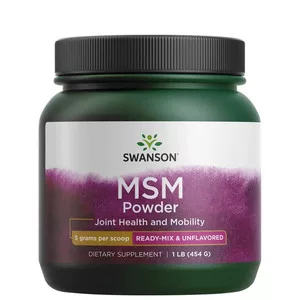 Swanson, MSM w proszku, 454g