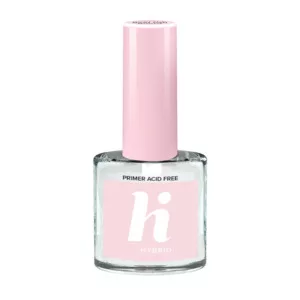 hi hybrid, primer bezkwasowy poprawiający przyczepność bazy do paznokci, 5ml