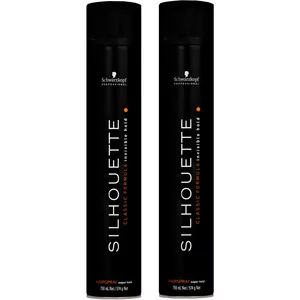 Schwarzkopf Silhouette, bardzo mocny lakier do włosów, dwupak, 2x750ml
