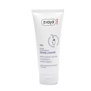 Ziaja Med Kuracja siemieniem lnianym, krem-balsam do rąk , 100ml