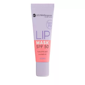 Bell HYPOAllergenic, hypoalergiczna maska do ust z SPF 50, 01, 10g