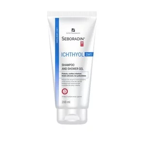 Seboradin Ichthyol, szampon-żel 2w1 do skóry wrażliwej, 200ml