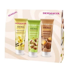 Dermacol Aroma Moment Mix Sensual zestaw żeli pod prysznic 3x250ml