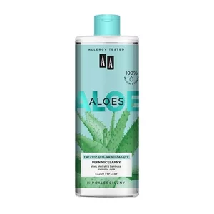 AA Aloes 100% Aloe Vera Extract płyn micelarny łagodząco-nawilżający 400ml