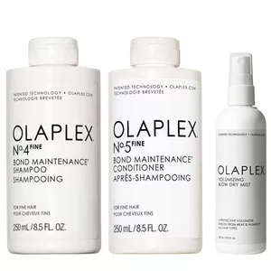 Olaplex, zestaw zwiększający objętość, szampon + odżywka + mgiełka, No. 5Fine + 4Fine, 2x250ml + 150ml