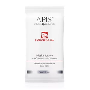 Apis Raspberry glow, Maska algowa z liofilizowanymi malinam, 20g