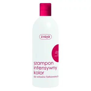 Ziaja, szampon do włosów Intensywny Kolor z olejem rycynowym, 400ml