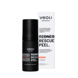 Veoli Botanica Redness Rescue Peel, kojąco-wygładzający peeling na naczynka, 30ml