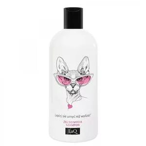 LaQ, KOTKA, żel do mycia 2w1, zapach damskich perfum, 300ml