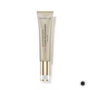 Yonelle Metamorphosis, rozświetlający nawilżacz z różowo-złotymi drobinkami, 25ml