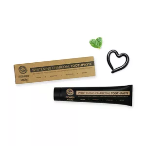 Mohani Smile Whitening Charcoal Toothpaste naturalna pasta wybielająca z węglem aktywnym 75ml