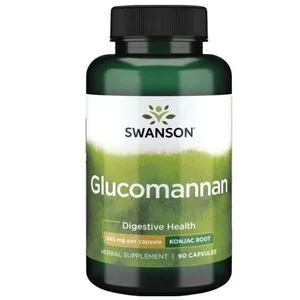 Swanson Glucomannan 665mg 90 kaps