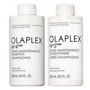 Olaplex, zestaw zwiększający objętość, szampon + odżywka, No. 5Fine + 4Fine, 2x250ml