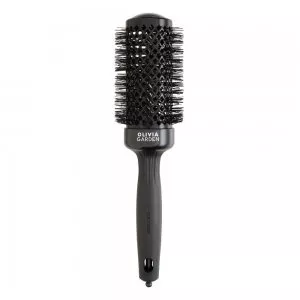 Olivia Garden Expert Blowout Shine, ceramiczna szczotka do włosów, Black 55mm