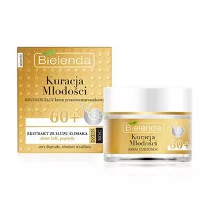 Bielenda Kuracja Młodości Regenerujący Krem Przeciwzmarszczkowy 60+ Dzień/ Noc, 50ml